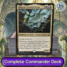 Miirym, Sentinel Wyrm COMMANDER DECK Dragon Typal Copy MTG Custom Edh Magic picture