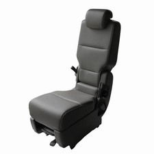 2011-2017 HONDA ODYSSEY 2ND ROW LEATHER CENTER MIDDLE JUMP SEAT OEM TRUFFLE NICE picture