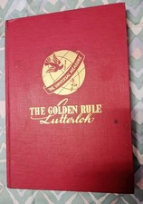 Vintage 1954 The Golden Rule Lutterloh Pattern Cutting Manual Hardcover Book picture