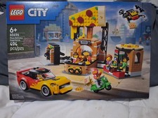 LEGO City Pizza Delivery Experience with Vehicles 60496, 494 Pieces-Free Shippin picture