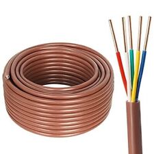 HONEYWELL 18/5 67FT SMART THERMOSTAT C WIRE -  SOLID COPPER 18 GAUGE 5 CONDUCTOR picture