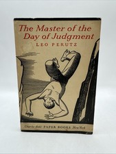 Leo PERUTZ / The Master of the Day of Judgment 1st Edition 1930 picture