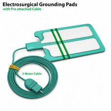 Electrosurgical Grounding Pads with Pre attached Cable ESU Pads (Pack 10-25 Pcs) picture