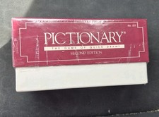 Pictionary Game Second Edition Card Set Box No 133 Vintage 1987 - New Sealed picture