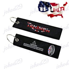 For Triumph motorcycle Keychain Keyring Bike Modern Gift Double Sided New 5.7