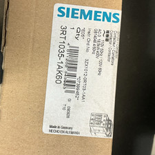 Siemens SIRIUS IEC Contactor 3RT1035-1AK60 3-Pole 110/120V 40A AC-3 picture