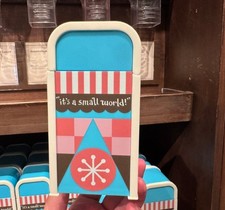 NEW🌟Disney Park 2026 Magic Kingdom It's A Small World Trash Can Candy Container picture