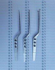 Yasargil Bayonet Tumor Forceps Spoon Cup 3mm,5mm,7mm Neurosurgical Surgical picture