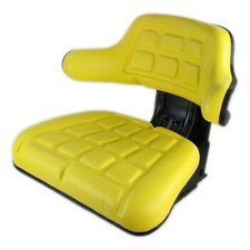 Universal Yellow Tractor Seat Wrap Around Style for John Deere & More W222YL picture