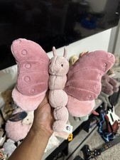 Jellycat London Butterfly Beatrice Pink Plush Stuffed Animal 10
