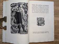 The Pilgrim Fathers, reprinted from the rare 1622 ed-Golden Cockerel Press 1939 picture