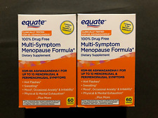 (2) New Boxes Equate Multi-Symptom Menopause Formula 100% Drug-free  picture
