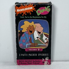  Nickelodeon Doug Vol 2 Patti, You’re The Mayonnaise For Me VHS picture
