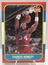 1986-87 Fleer - Charles Barkley #7 (RC) picture