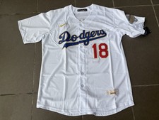  Man Yoshinobu Yamamoto Jersey Dodgers Men's  Away Jersey Stitched #18 picture
