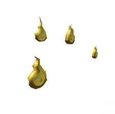 Robl0x | Golden Cursed Flames SPECIAL Particle Effects Chaser - RARE Toy Code picture
