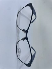 NEW Lulu Guinness L765 Womens DESIGNER Frames Blue Rectangular 53-16-140 C34 picture