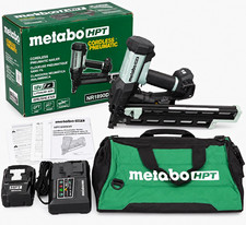 Metabo HPT 18V 21° Cordless Pneumatic 3-1/2 in. Framing Nailer Kit with 10.0 Ah picture