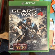 Microsoft Studios Gears of War 4 Xbox One Shooter 4 Bonus Games M NTSC-U/C 2016 picture
