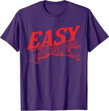 Vintage Boho Distressed Easy Tiger Tee for Men and Women picture