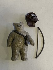 COMPLETE CUSTOM Vintage Star Wars 1985 Last 17 Warok Ewok Action Figure BOW Cowl picture