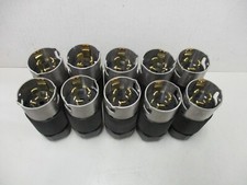Hubbell CS-8365L 50A 3P 4W 250V 3Ø  Twist Lock Plug  (Qty 10) picture