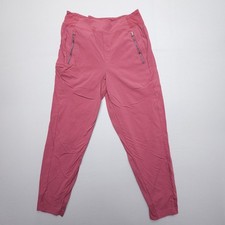 Athleta Trekkie North High Rise Jogger Pants Size 6 Pink Hiking Travel Walking picture