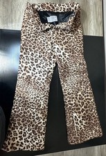 Bogner Ski/Snow Boarding Pants Womens Size 8 Cheetah Animal Print NWOT picture