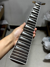 Satin 24fret maple electric guitar neck part rosewood inlay 14R Floyd nut picture