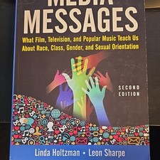 Media Messages What Film TV & Popular Music Teach Us 2nd Ed - Holtzman Sharpe picture