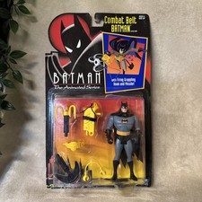 Batman The Animated Series Combat Belt Action Figure Toy New Sealed On Card picture