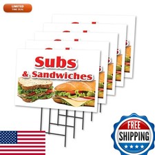SignMission Subs & Sandwiches 5 Pack 18