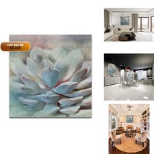 Renditions Gallery Pastel Succulent I Gallery Wrapped Canvas Wall Art picture