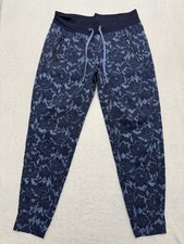 Athleta Women’s Trekkie North Jogger Blue Etheral Bloom Pants Size 10 picture