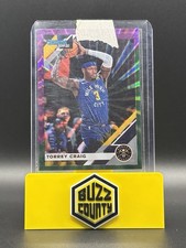Torrey Craig 19-20 Donruss Purple & Green Laser /10 SSP NUGGETS SUNS picture