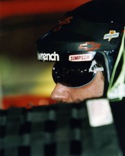 Dale Earnhardt Sr driver of GM Goodwrench Cheverolet sits car befo- Old Photo 1 picture