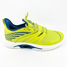K-Swiss Speed-Trac Yellow Blue Mens Pickleball Tennis  Court Shoes 07392 324 picture