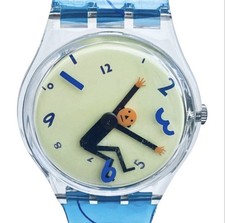 Swatch Watch WEIGHTLESS GK229 1996 Standard Gents Designed By Richard McGuire picture