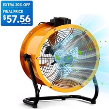 Heavy Duty 18 Inch Industrial Metal Floor Fan, High Velocity Drum Fan 4 Speeds picture