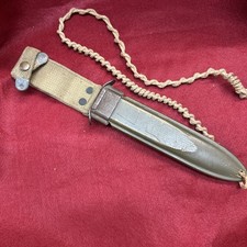 WW2 US M8 SCABBARD B.M. CO  US ARMY. For M3 knife. WWII picture