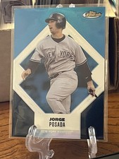2006 Topps Finest JORGE POSADA #121 Blue Refractor 196/299 picture