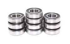 10 Pack Snowmobile Bearings 6004-2RS 20x42x12 6004RS Premium - 5 Year Warranty picture