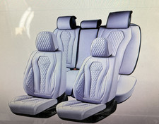 Coverado Car Seat Covers Full Set, Purple Seat Covers, Universal Fit Most Cars picture