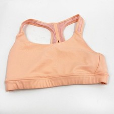 ✅ Athleta Contender Sports Bra SMALL Peach Racerback picture