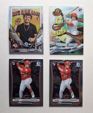4 card - SAL STEWART - 2026 Bowman Chrome (RC), Rookie insert QTY picture