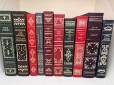 Franklin Library 10 Vol Classic Books Collection Gilt Edges Decorative Vintage picture