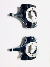 Pair of Dana 44 Chevy Flat Top Knuckles Machined for Crossover Steering picture