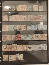Beautiful Old Spanish & Spanish Colonial Stamps (Puerto Rico & Ultramar). picture