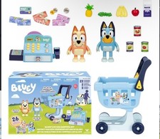 Bluey's My Size Shopping Cart 26 Piece With Cart Bingo picture