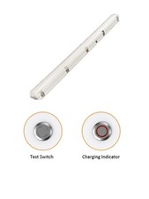 4FT LED Vapor Tight 50W W/10W Emergency Battery, 3X Wattage and 3CCT 35K-40K-50K picture